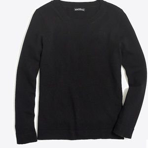 NEW NWT J. Crew Factory Cotton Wool Teddie Sweater Color: Black